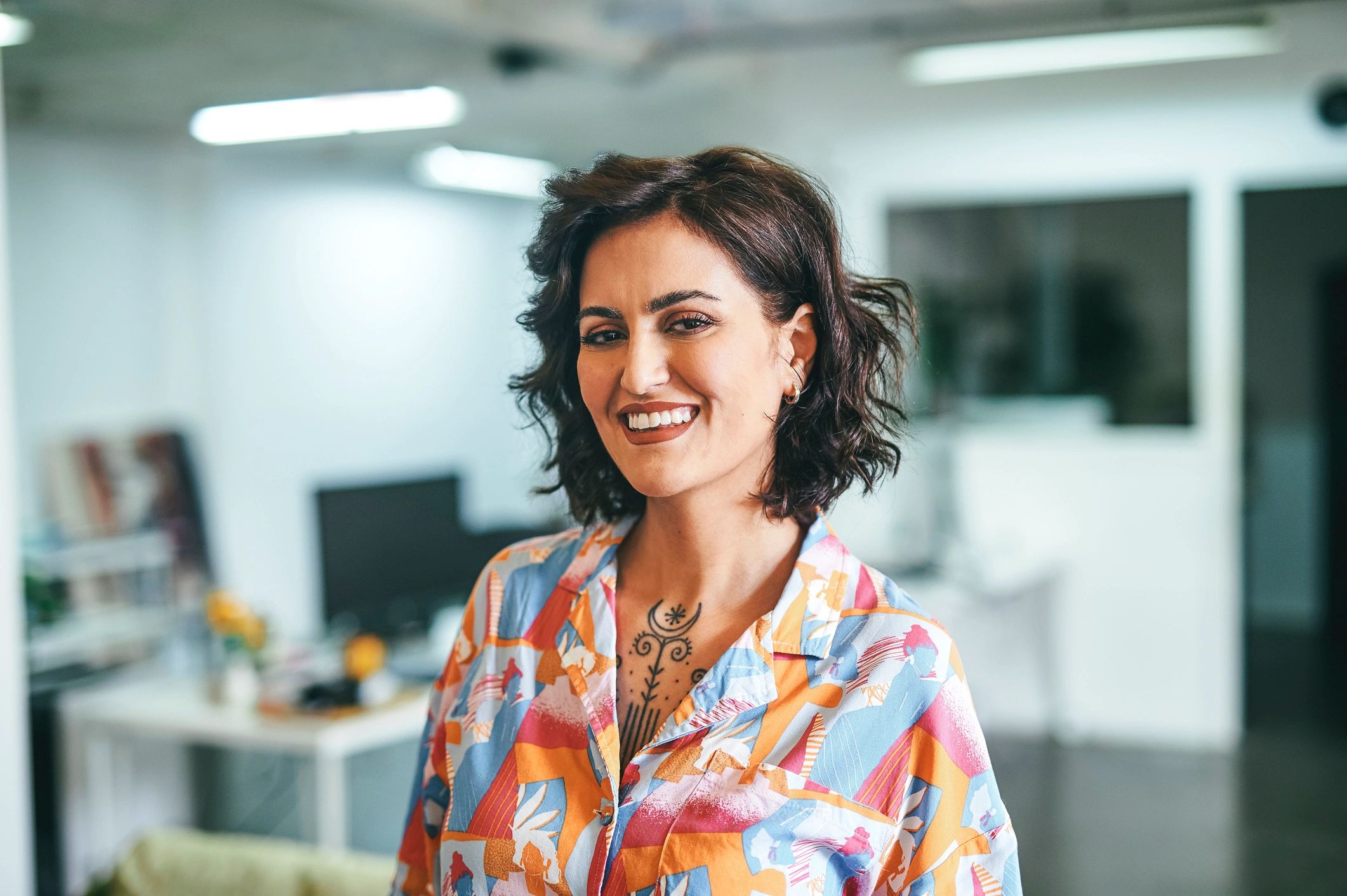 Portrait of digital marketing expert